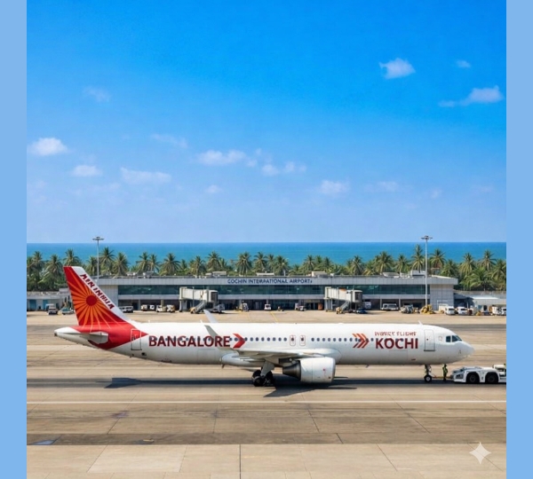 Bangalore-Kochi-Direct-Flight