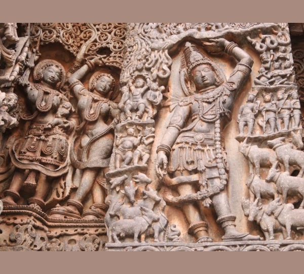 Beautiful stone carvings
