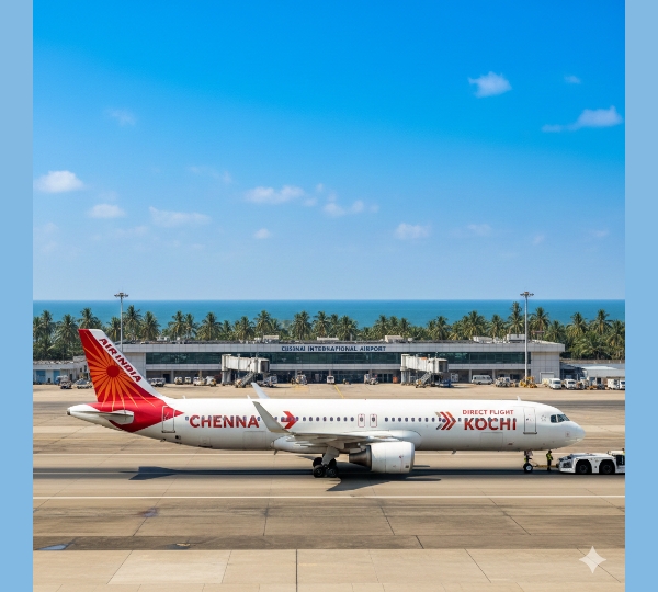 Chennai-Kochi-Direct-Flight