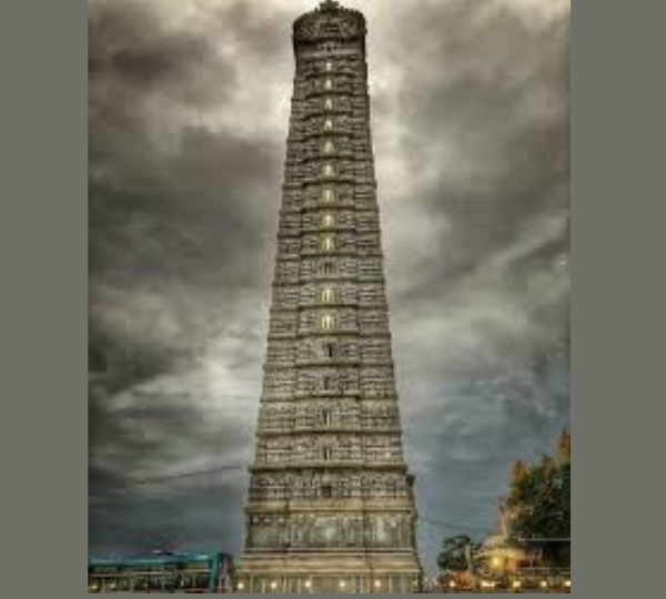 20 storied 249 ft tall Raja Gopuram Lift to Sky View