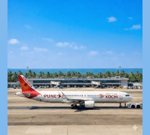 Pune-Kochi-Flight