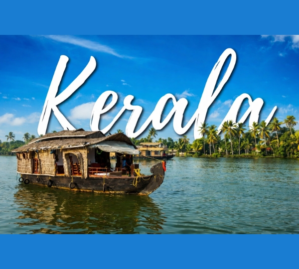 Houseboat on Kerala's Serene Backwaters