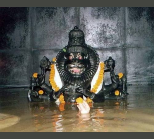 A unique cave temple- Jala Narasimha Swamy Temple, Bidar, Karnataka