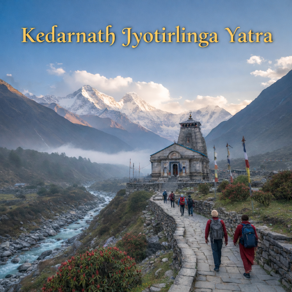 Experience divine Kedarnath Jyotirlinga yatra from Trivandrum with comfortable travel, scenic Himalayan routes, temple darshan & expert tour planning.