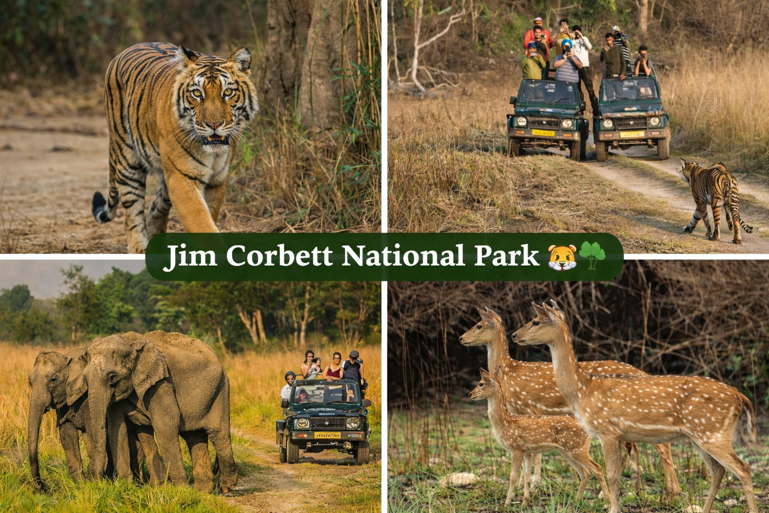 Book Chennai to Jim Corbett National Park and Nainital 3 Days 2 Nights tour package with Vasantkamal Tours. Enjoy thrilling jeep safari, scenic Naini Lake, hill station sightseeing, comfortable stays & seamless travel arrangements.