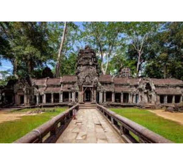 Combodia-Ta Prohm Temple